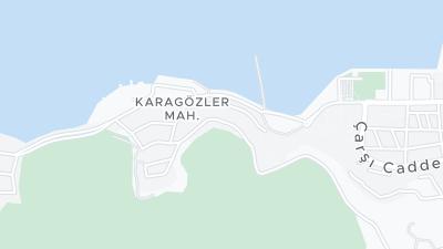 Mapa de localização do hotel