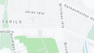 Hotel location map