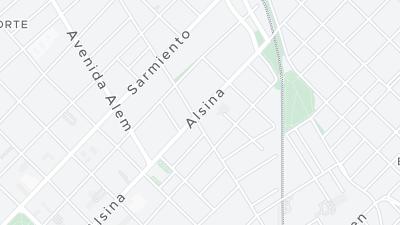 Kaart met de situering van het hotel