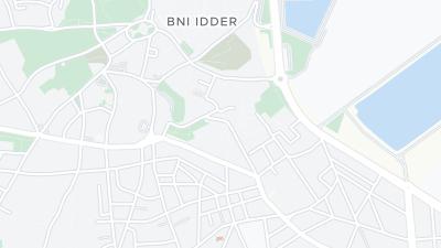 Kaart met de situering van het hotel