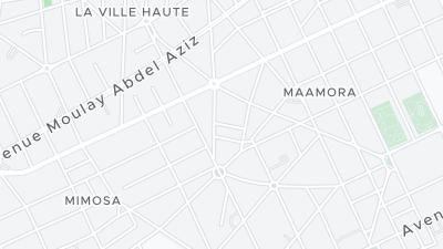 Hotel location map