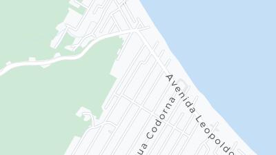 Kaart met de situering van het hotel