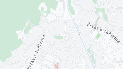 Hotel location map