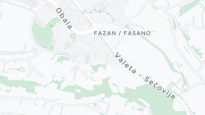 Hotel location map