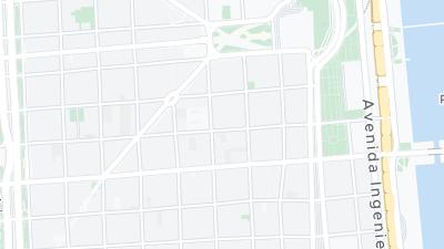 Hotel location map