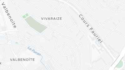 Hotel location map