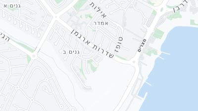 Hotel location map