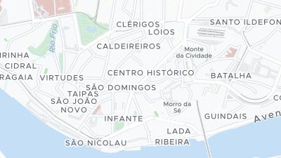 Hotel location map