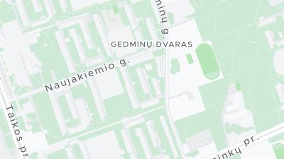 Hotel location map