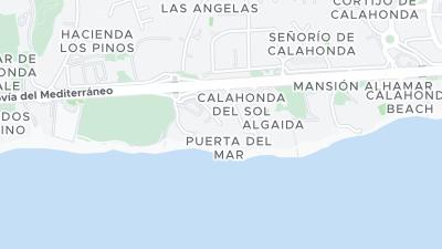 Hotel location map