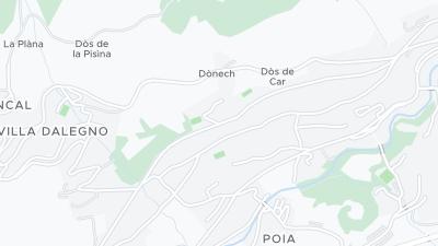 Hotel location map