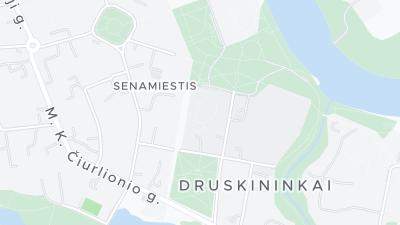 Hotel location map