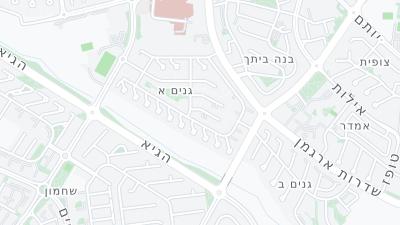 Hotel location map