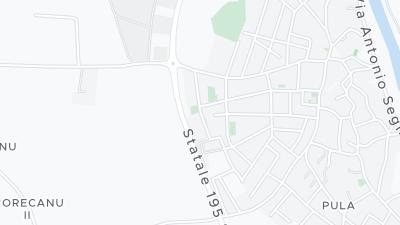 Hotel location map
