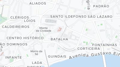 Hotel location map