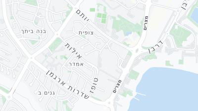 Hotel location map