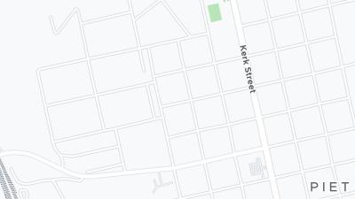 Kaart met de situering van het hotel