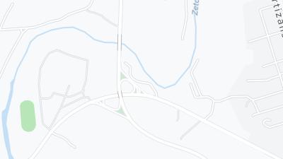 Hotel location map