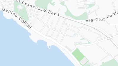 Mapa de localização do hotel