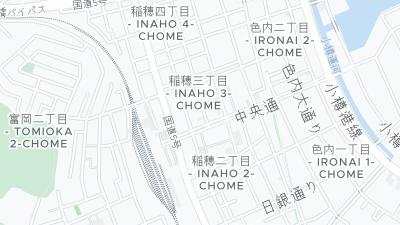 Hotel location map