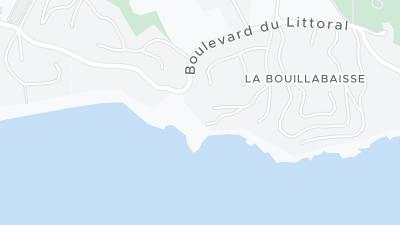Hotel location map