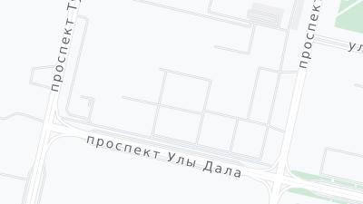 Hotel location map