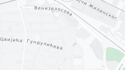 Hotel location map