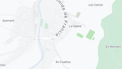 호텔 위치 지도