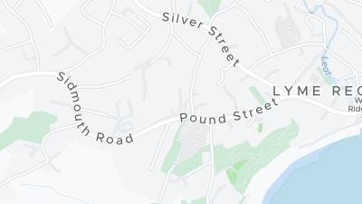 Hotel location map