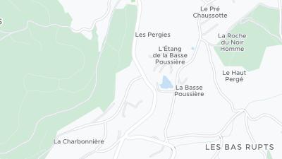 Hotel location map