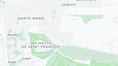 Hotel location map
