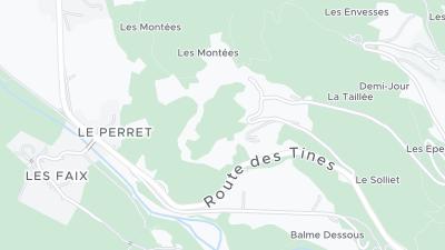Hotel location map