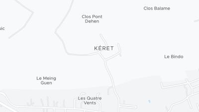 Hotel location map