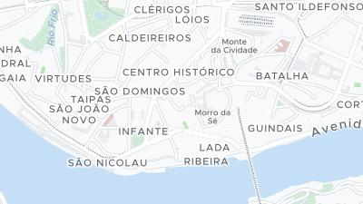 Hotel location map