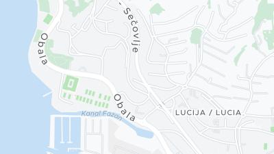 Hotel location map