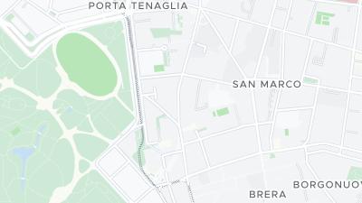 Hotel location map