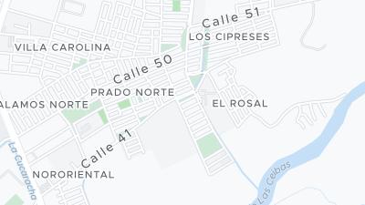 Hotel location map