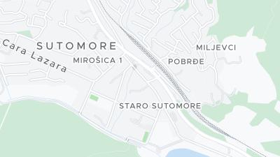 Hotel location map