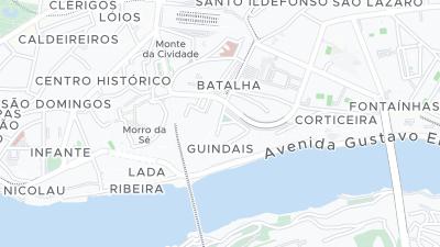 Hotel location map
