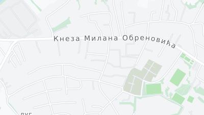 Hotel location map