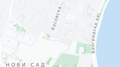 Hotel location map