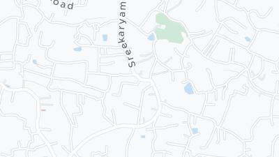 Mapa de localização do hotel