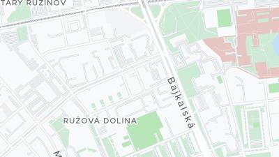 Hotel location map