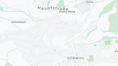 Mapa de localização do hotel