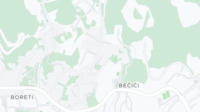 Hotel location map