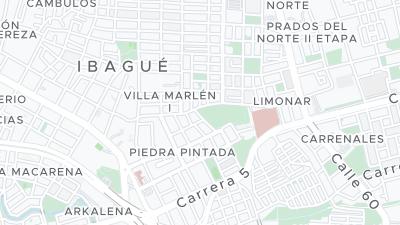 Hotel location map