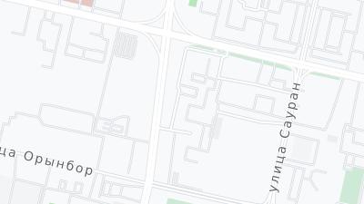 Hotel location map