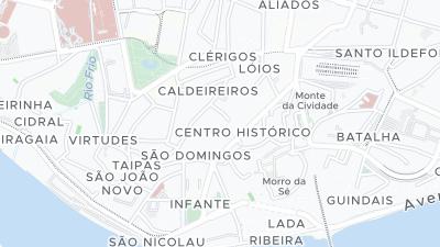 Hotel location map