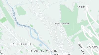 Hotel location map