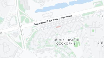 Hotel location map